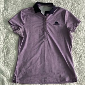Fairway & Greene Navy & Lavender Ladies Polo